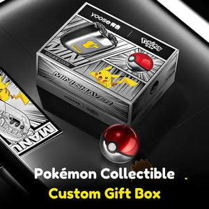 Pokémon Pikachu shaver gift box with Pokéball and cartoon design packaging