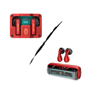 Marvel Heroic Sound Gaming Set with licensed Iron Man style wireless earphones