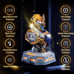 MOSHOWTOYS MCT-E02 Lancelot of the Lake Mecha Estação de Carregamento 65W – imagem do produto 6