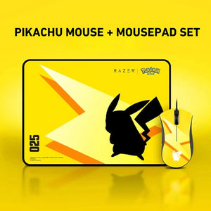 Razer x Pokémon Pikachu Viper Standard Wired Mouse + Mousepad Set product variant view 1