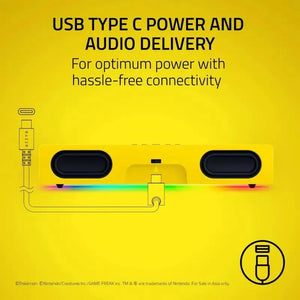 Razer x Pokémon Pikachu Leviathan V2 X Gaming Soundbar - Risenty Store