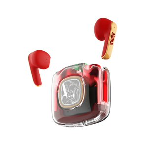 STUMPE Evangelion Asuka red sports noise canceling earbuds