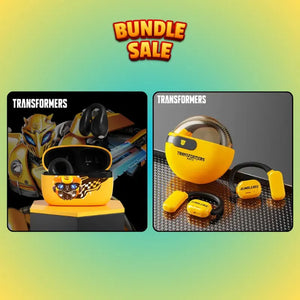 Transformers Dynamic Fit Sound Duo bundle configuration 3 with licensed earphones