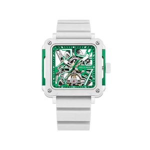 Welly Merck Fortune Mahjong mechanical skeleton watch