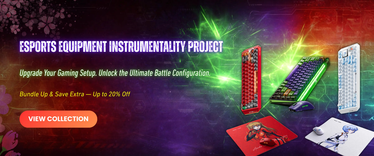 Evangelion esports keyboards mice and gaming gear at Risenty