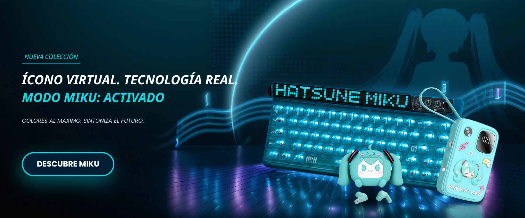Colección de tecnología y estilo de vida de Hatsune Miku en Risenty