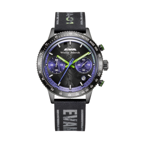 Reloj cronógrafo de cuarzo Welly Merck x Evangelion Youth Edition