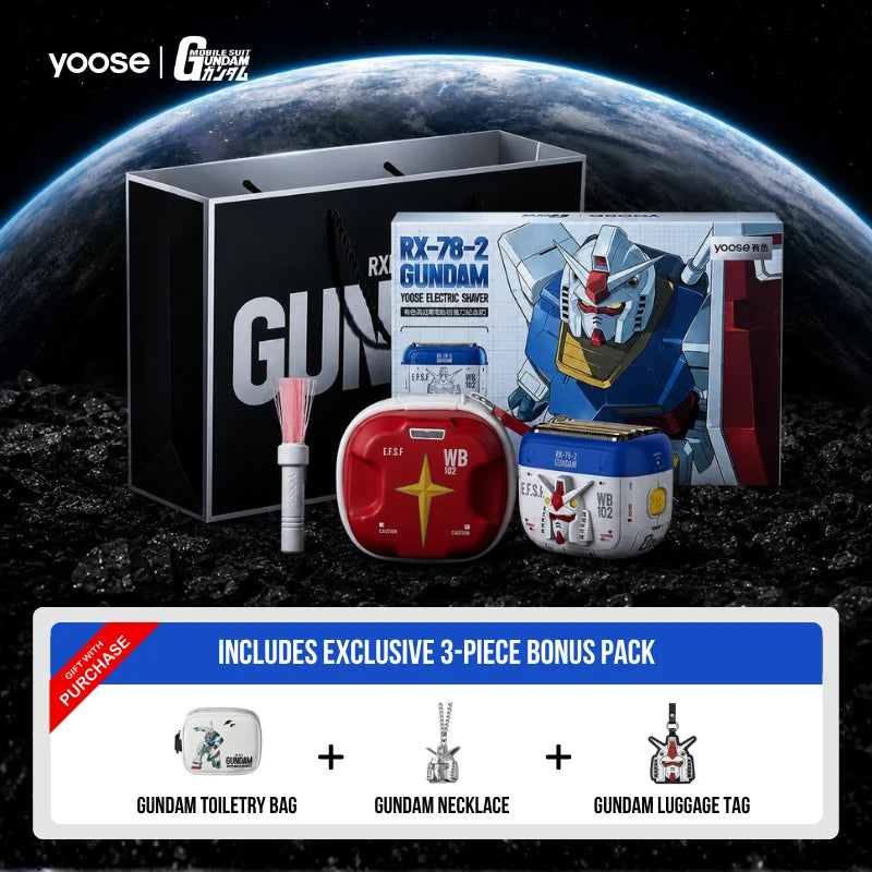 Yoose × Gundam RX-78-2 メンズシェーバー | Risenty Store
