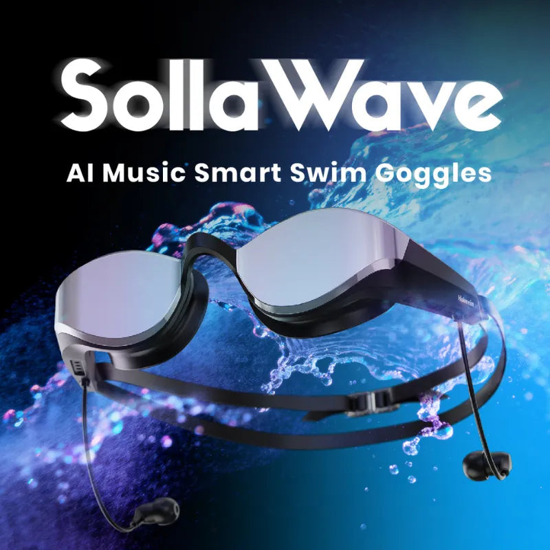 Solla Wave AI Music Smart Swim Goggles