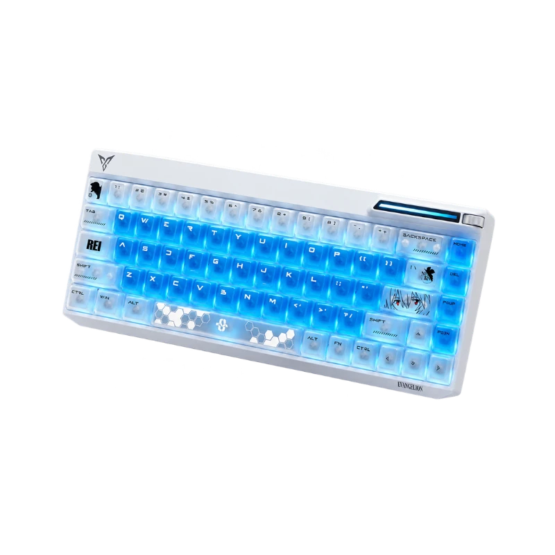 Flydigi × Evangelion Rei Ayanami FS68 Magnetic Gaming Keyboard