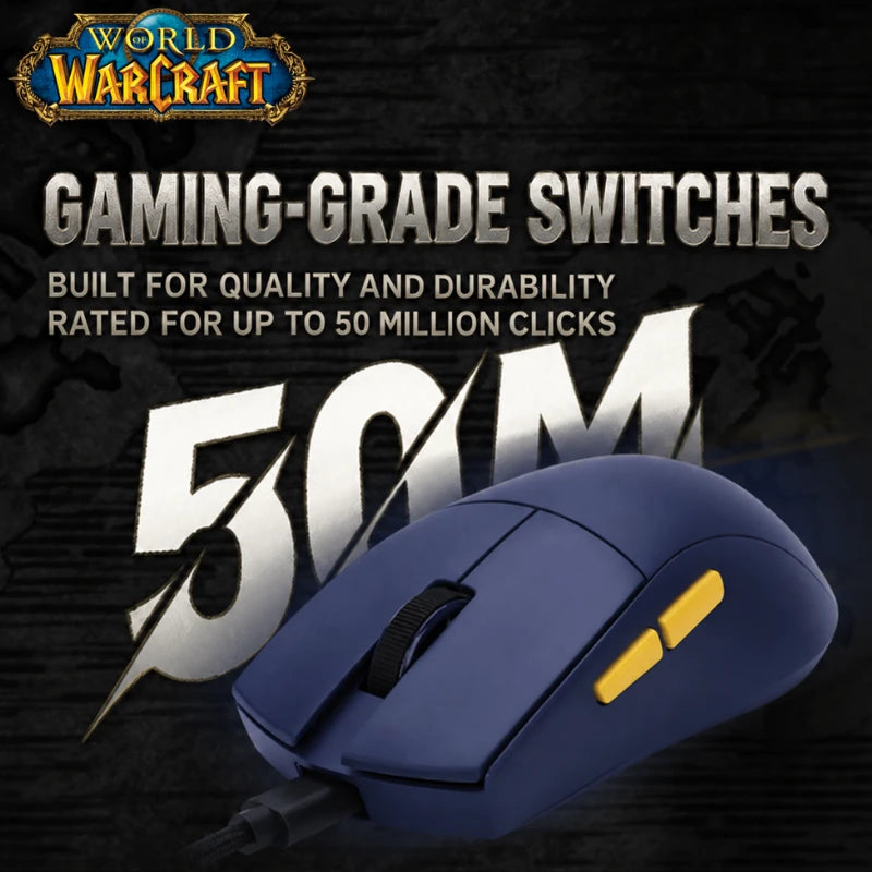 World of Warcraft YGK01 49g Tri-Mode Wireless Gaming Mouse