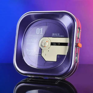 EVA-01 R-400 CD player inside transparent protective case