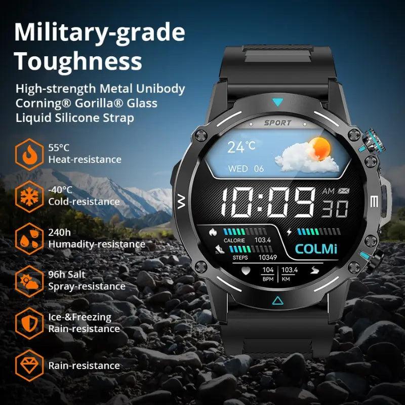 COLMI M42 Military Grade Smart Watch - Risenty Store