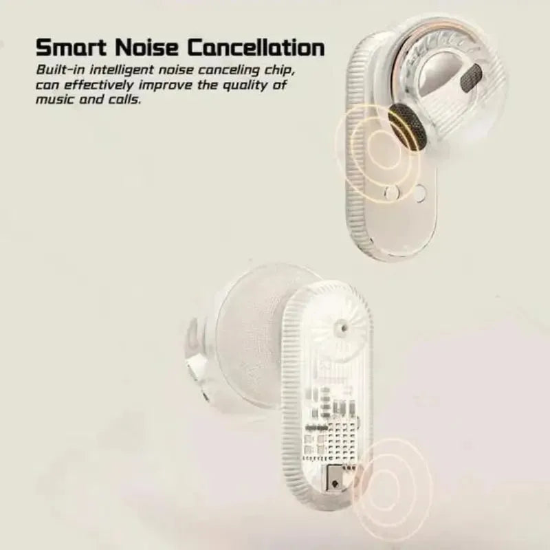Disney transparent earbuds with smart noise cancellation
