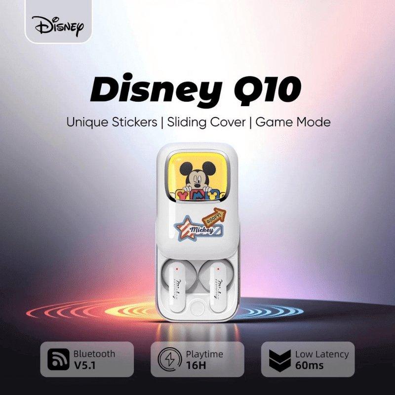 Disney Q10 Slide Cover HIFI Noise Earbuds - Risenty Store