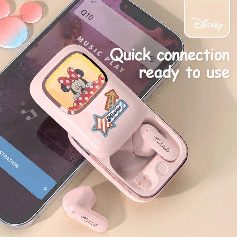 Disney Q10 Slide Cover HIFI Noise Earbuds - Risenty Store