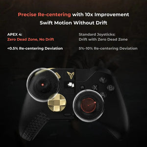 Flydigi APEX 4 controller with adjustable damping joysticks