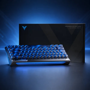Black Flydigi FS68 magnetic gaming keyboard