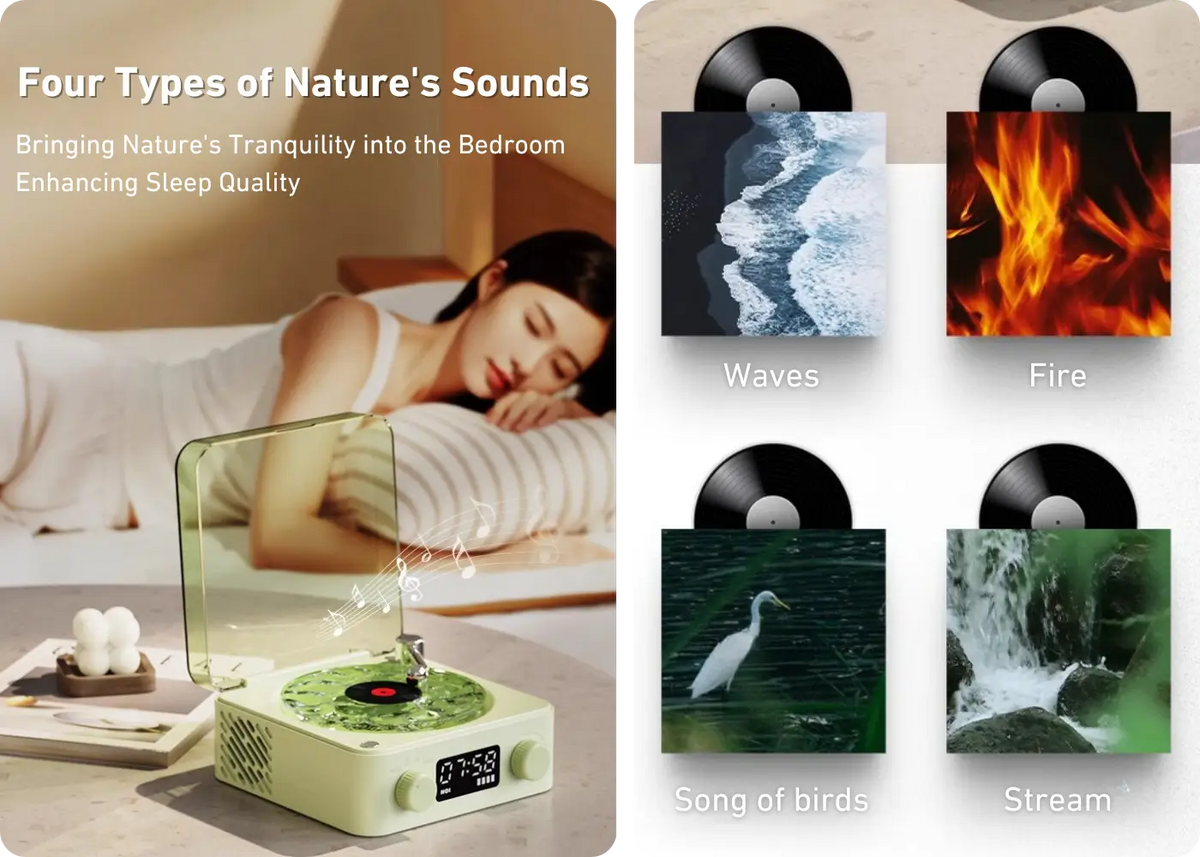 KAWOO WAVES KW03 Sleep Aid Speaker - Enhanced Sleep Quality