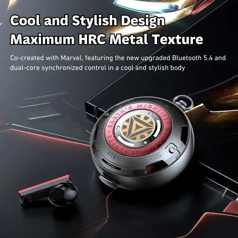 Marvel BF10 Pocket Watch Earbuds Risenty Store