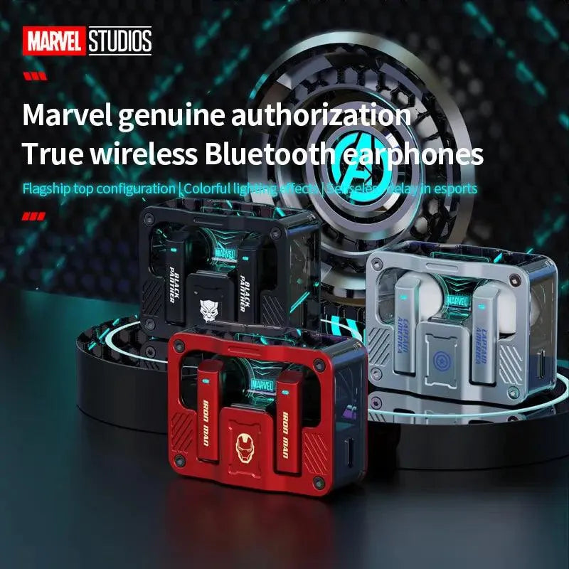 Marvel BTMV29 Gaming Earbuds detail view 2