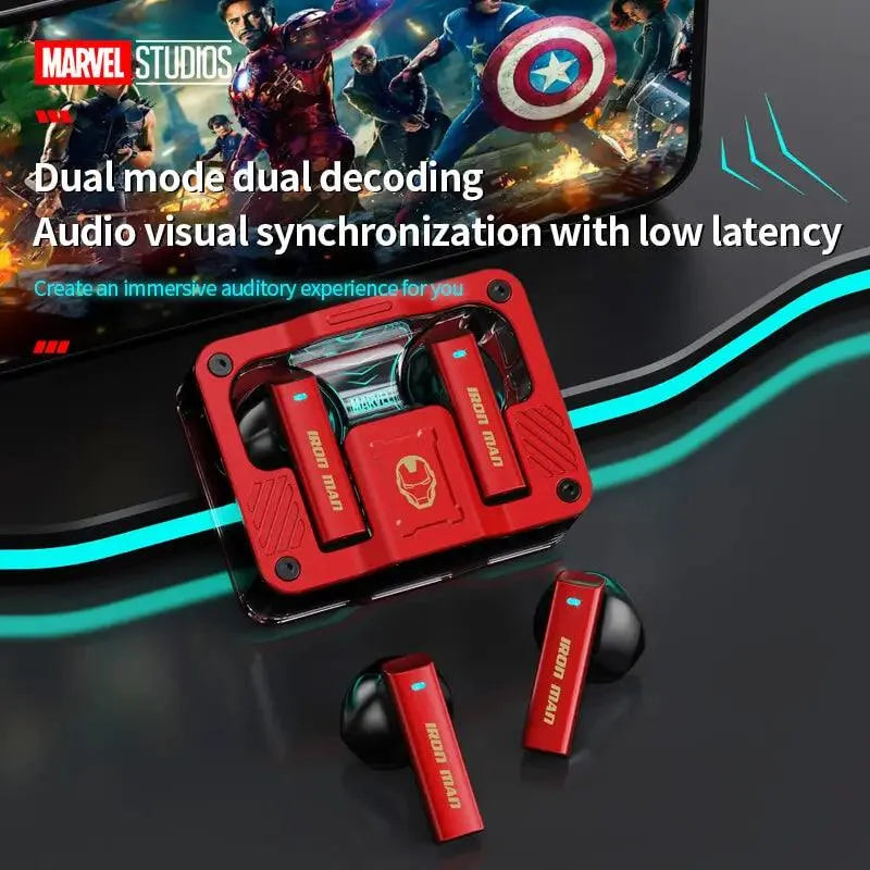 Marvel BTMV29 Gaming Earbuds detail view 3