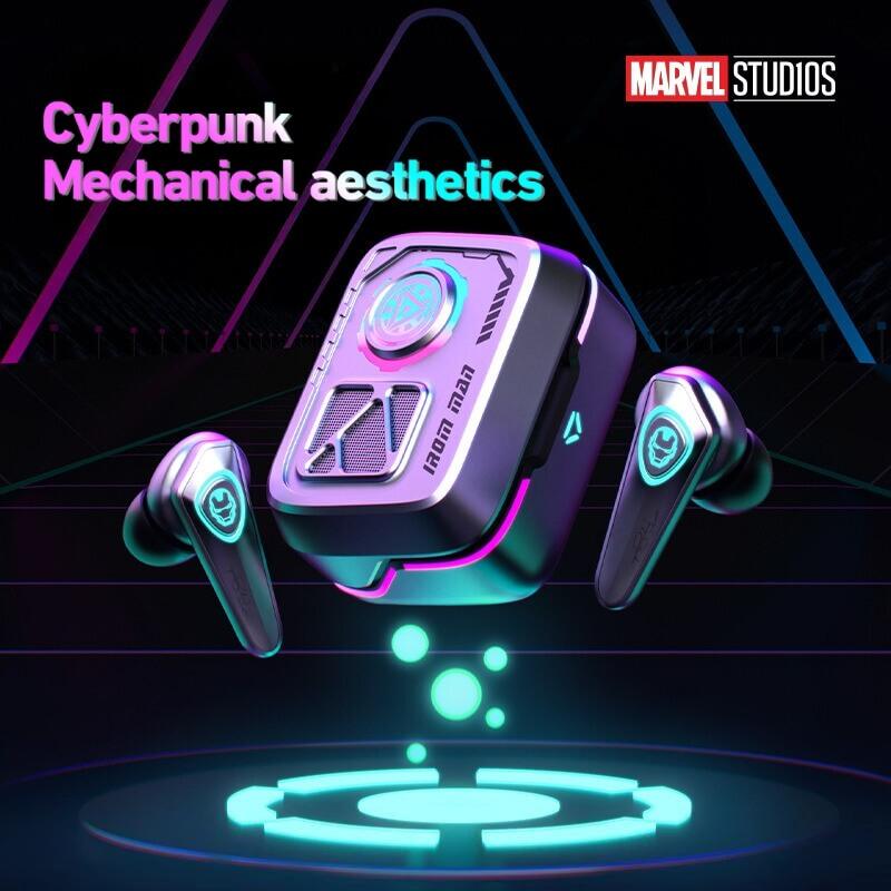 Marvel G7 RGB Cyberpunk Noise Reduction Earbuds - Risenty Store