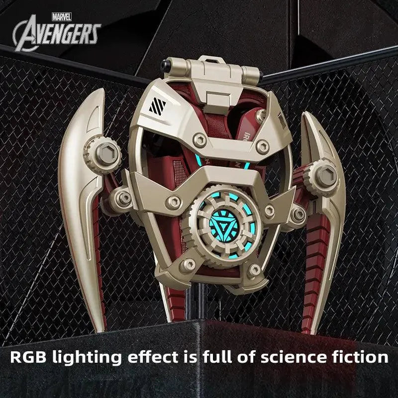 Auriculares Marvel MR28 inspirados en la armadura de Iron Man - Risenty Store