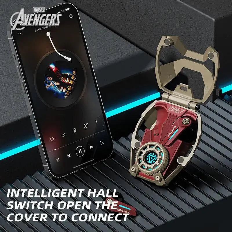 Auriculares Marvel MR28 inspirados en la armadura de Iron Man - Risenty Store
