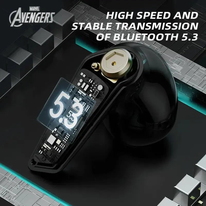 Auriculares Marvel MR28 inspirados en la armadura de Iron Man - Risenty Store
