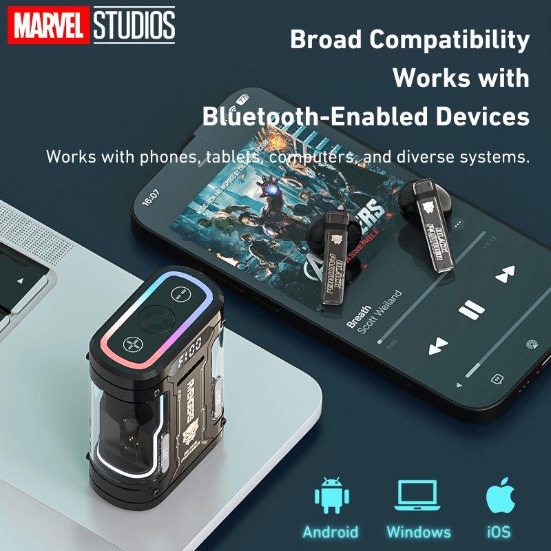 Marvel MV10 Angel's Wing Earbuds - Risenty Store