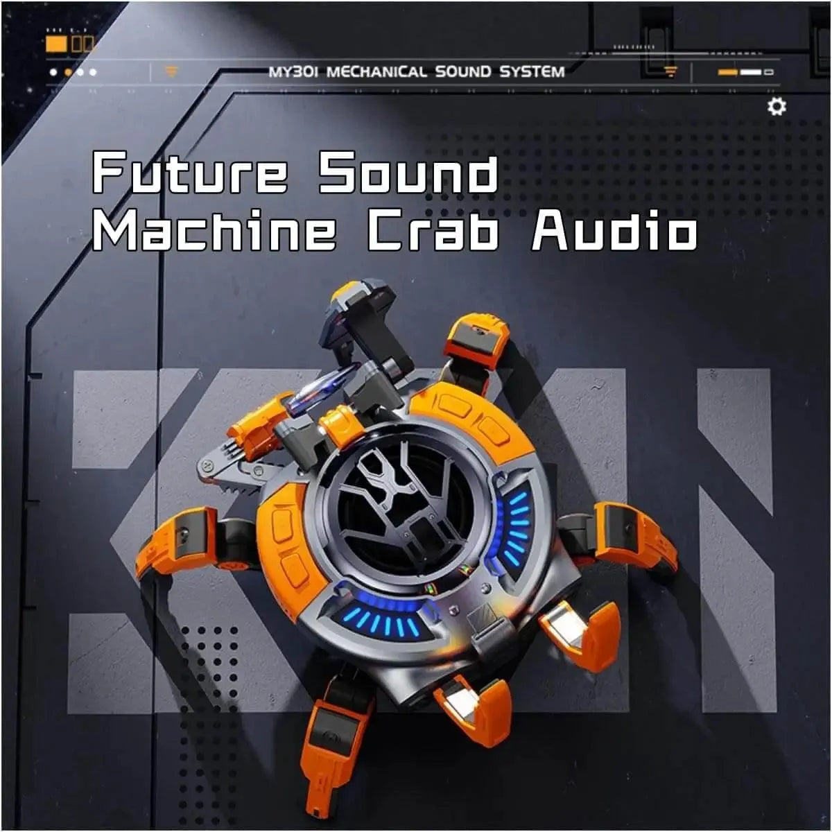 مكبر صوت ميكانيكي MY-301 MechCrab – متجر Risenty