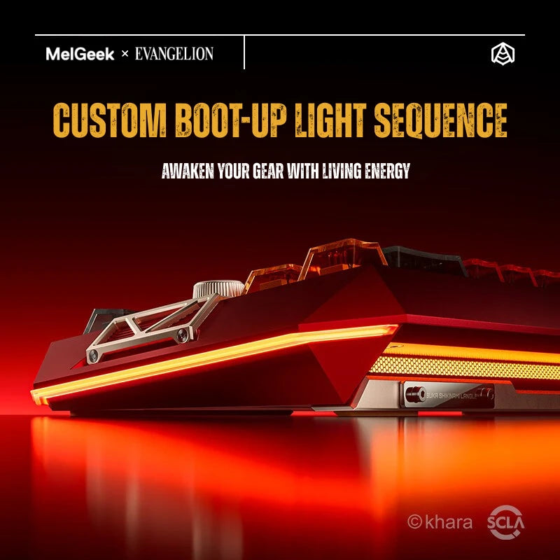 Custom RGB boot-up underglow on the Asuka CENTAURI60 keyboard