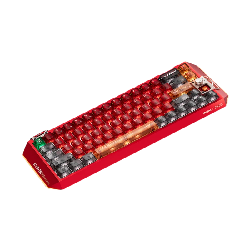 MelGeek Evangelion Asuka CENTAURI60 magnetic gaming keyboard