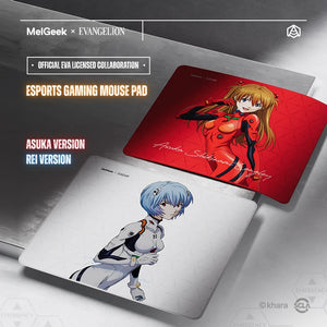 Red Asuka Evangelion thick anti-slip gaming mouse pad