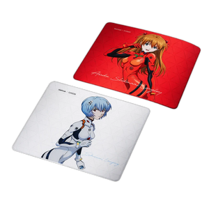 MelGeek Evangelion gaming mouse pads in Asuka and Rei Ayanami designs