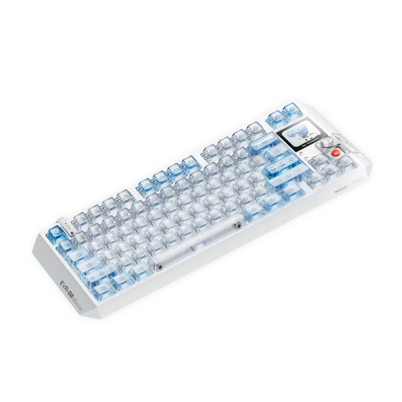 MelGeek Evangelion Rei Ayanami CENTAURI80 magnetic gaming keyboard