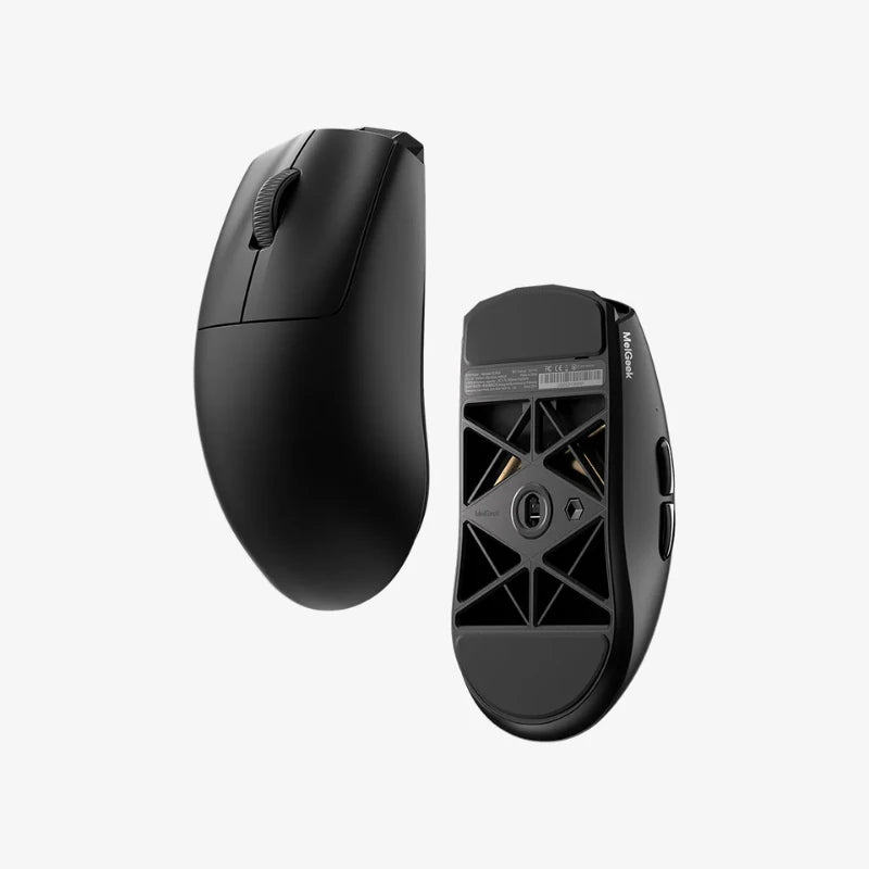 Black MelGeek HORUS lightweight wireless gaming mouse