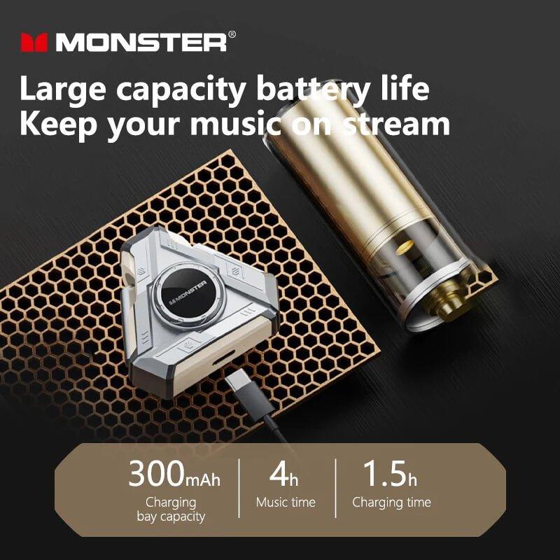 Monster XKT22 Fingertip Gyro Earbuds - Risenty Store