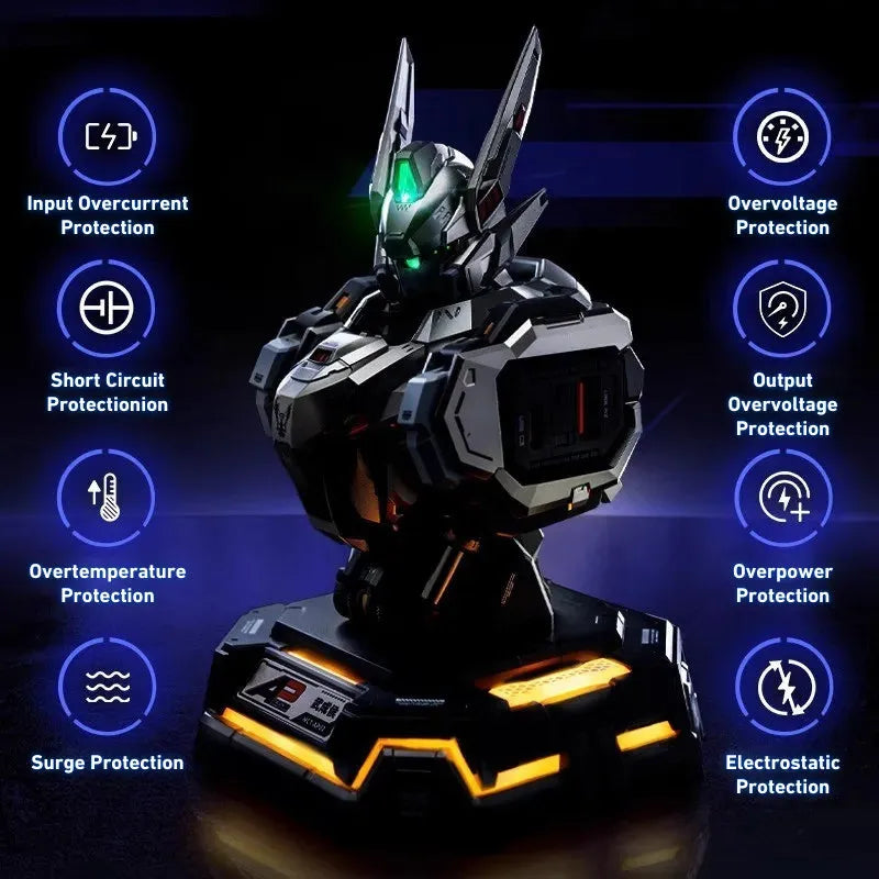 MOSHOWTOYS MCT-AP02 Marquis WuChenghou Mecha Estação de Carregamento 65W – imagem do produto 6