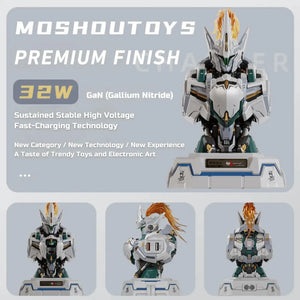 MOSHOWTOYS MCT-E02 Lancelot of the Lake Mecha Estação de Carregamento 32W – imagem do produto 5