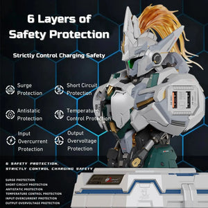 MOSHOWTOYS MCT-E02 Lancelot of the Lake Mecha Estação de Carregamento 32W – imagem do produto 4