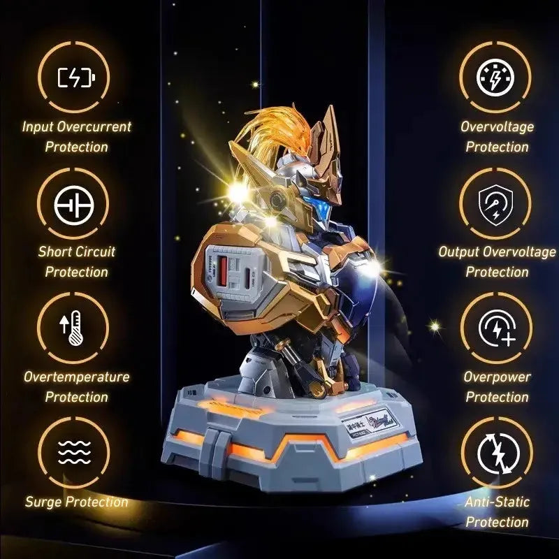 MOSHOWTOYS MCT-E02 Lancelot of the Lake Mecha Estação de Carregamento 65W – imagem do produto 6