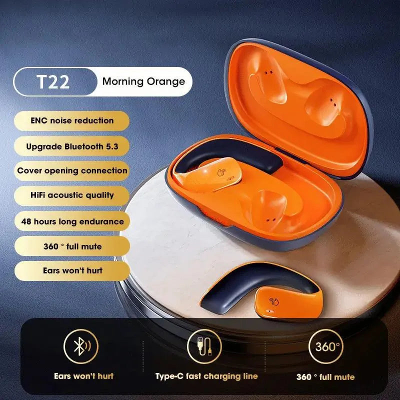 Auriculares de conducción ósea Niye T22 - Risenty Store
