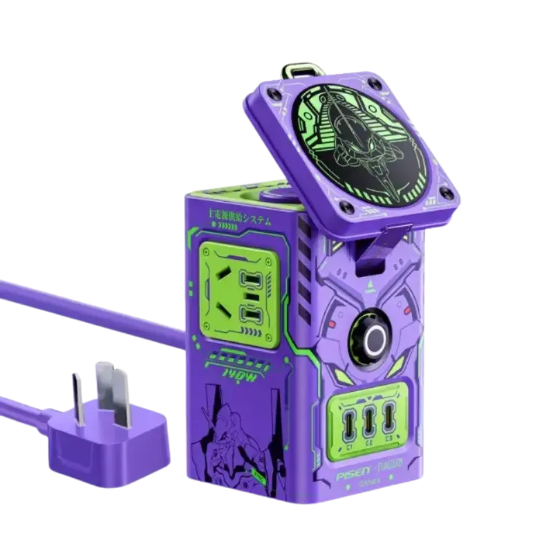 PISEN Evangelion 140W 8-in-1 MagSafe charging station