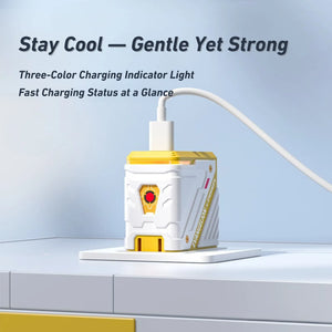 EVA-00 PISEN fast charger showing cool temperature-controlled charging