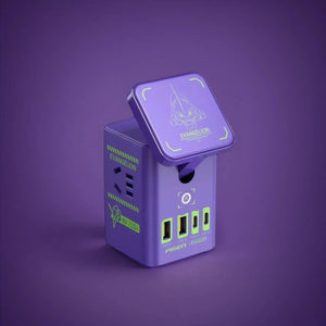 Purple EVA-01 PISEN magnetic desktop charger
