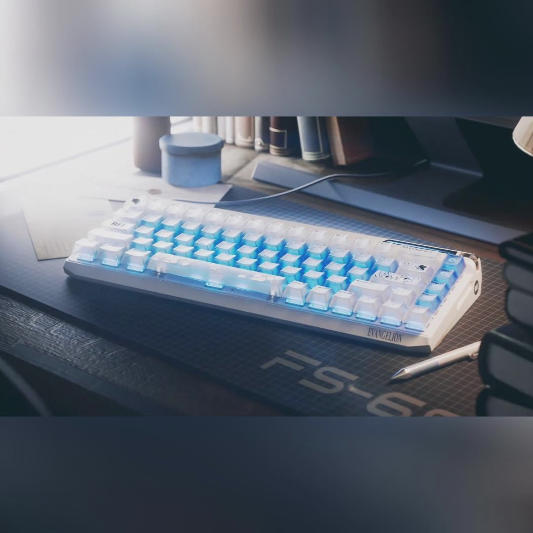 Flydigi Evangelion Rei Ayanami FS68 magnetic gaming keyboard showcase video