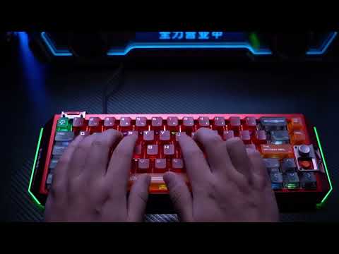Asuka EVA-02 Magnetic Gaming Keyboard | Risenty Store