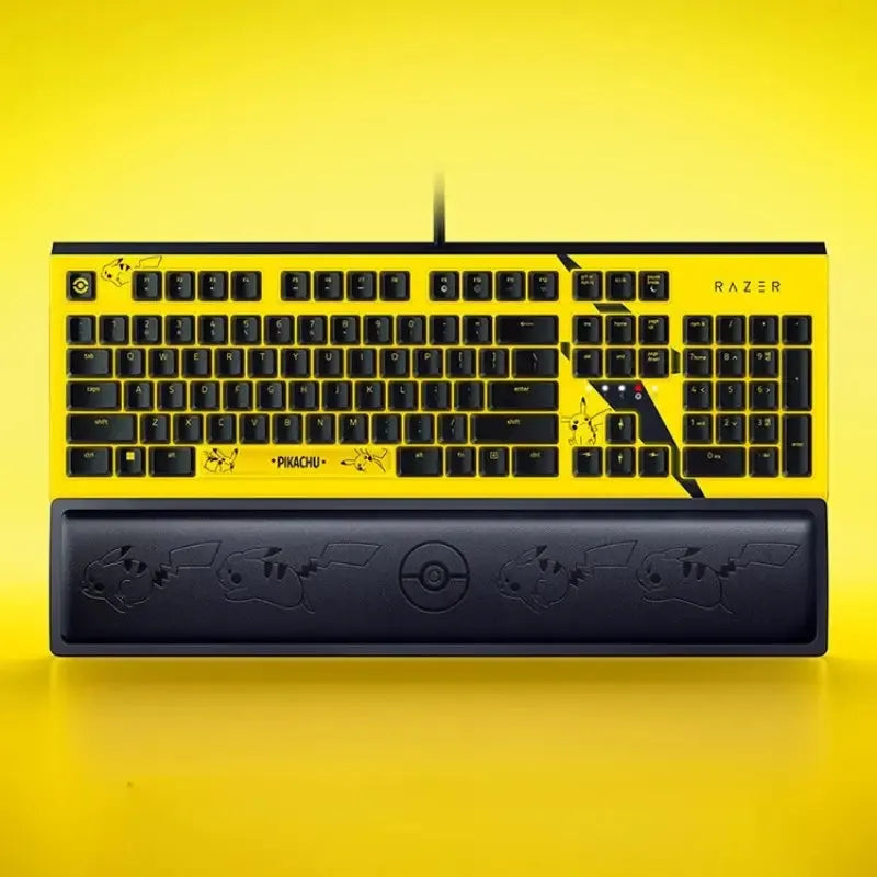 Razer x Pokémon Pikachu 104 Key Gaming Mechanical Keyboard product variant view 1